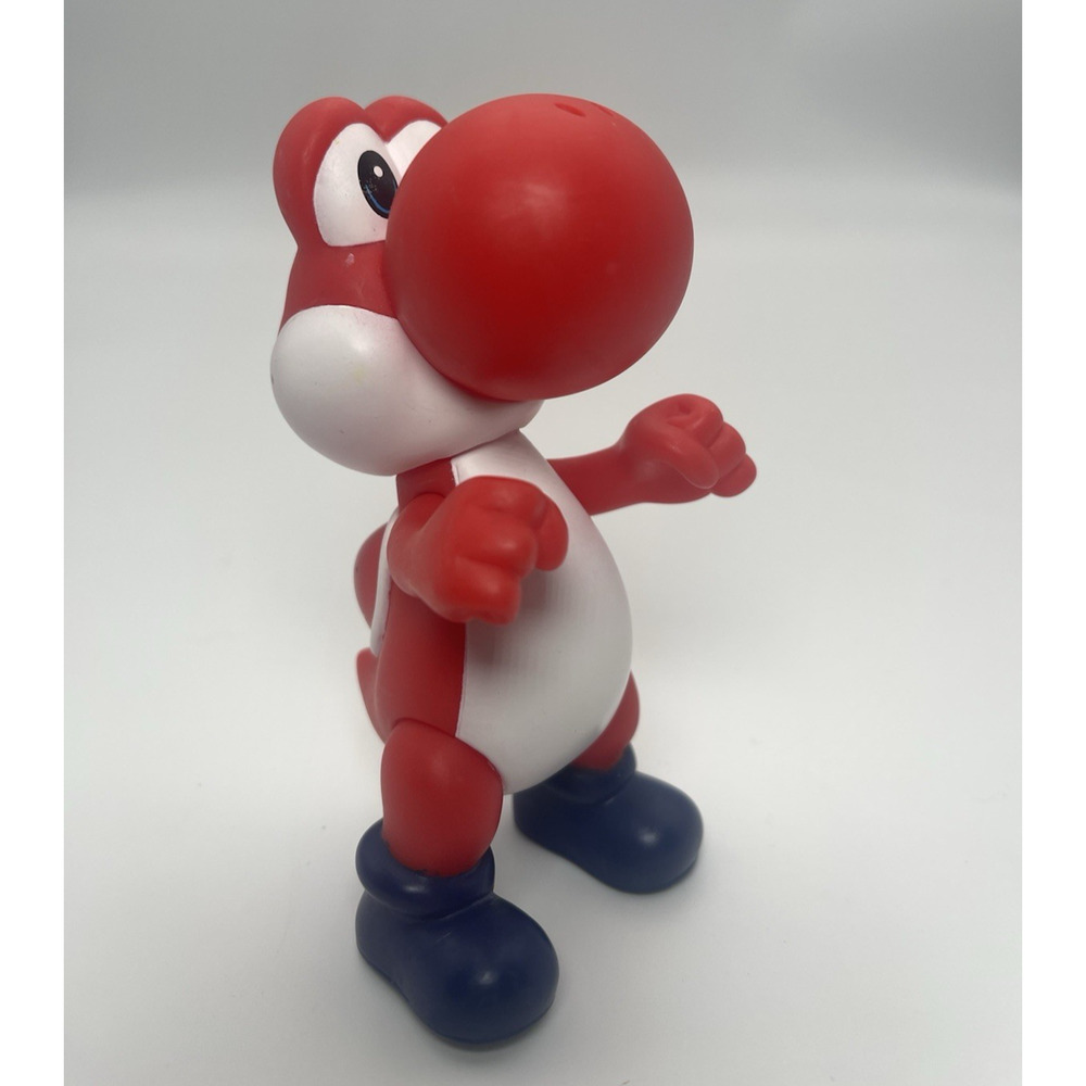 World Of Nintendo Super Mario Red Yoshi 4" Loose Figure